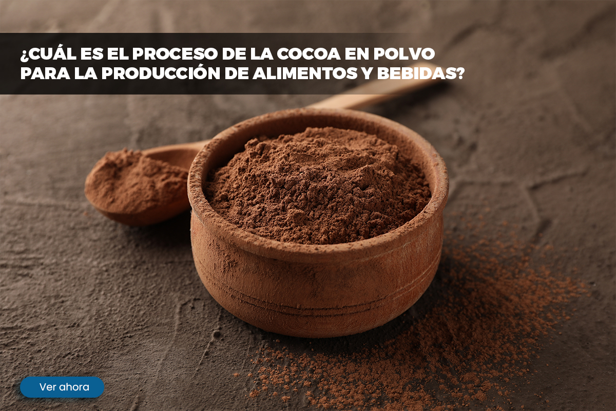 cocoa en polvo para la producción alimentos IPF